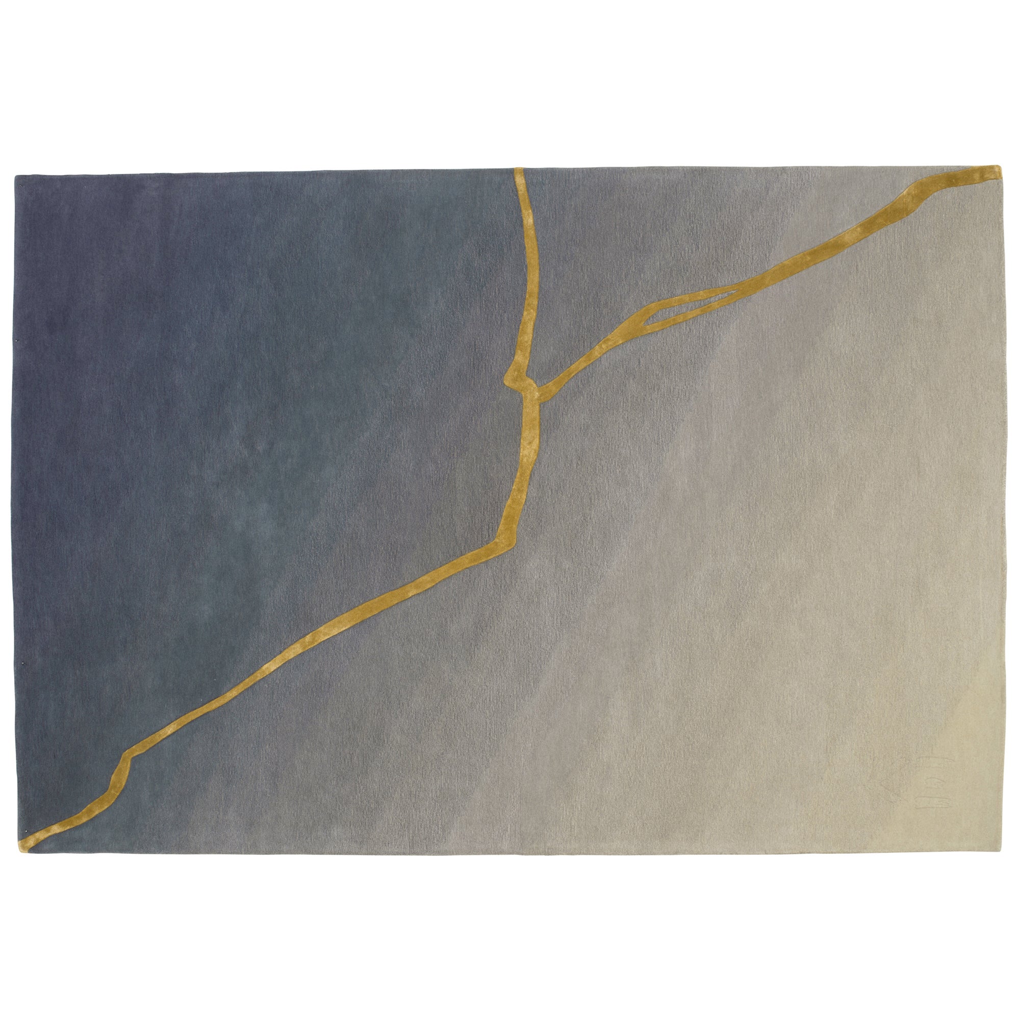 Alfombra sombreada K-3 Kintsugi en venta
