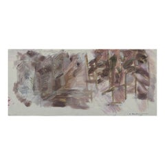 K. Abrahamsson, schwedischer Künstler. Öl auf Leinwand.  Abstrakte Zusammensetzung. Datiert 1965