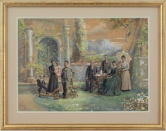 K & K Hof Atelier Pietzner, Family Portrait In A Garden Setting