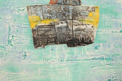 Maturity, Abstract Expressionist Mezzotint Print by K.B. Hwang