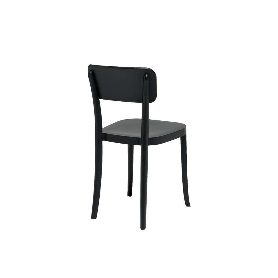 Modern In Stock in Los Angeles, K Black Dining Chair, Made in Italy