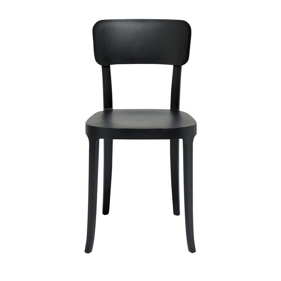Italian In Stock in Los Angeles, K Black Dining Chair, Made in Italy