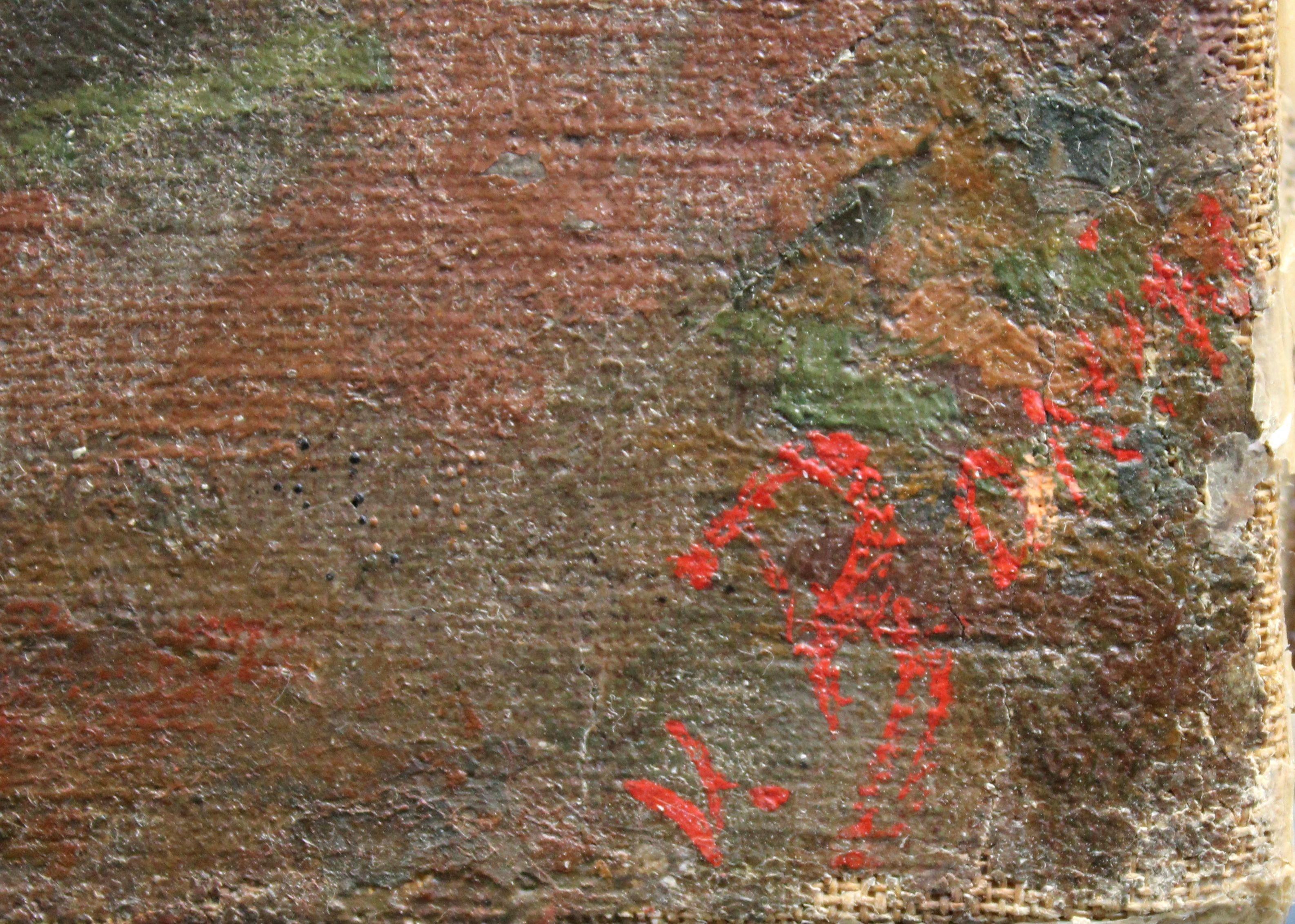 Baalbek, Temple de Bacchus. Huile sur toile, 51, 5 x 74 cm en vente 11