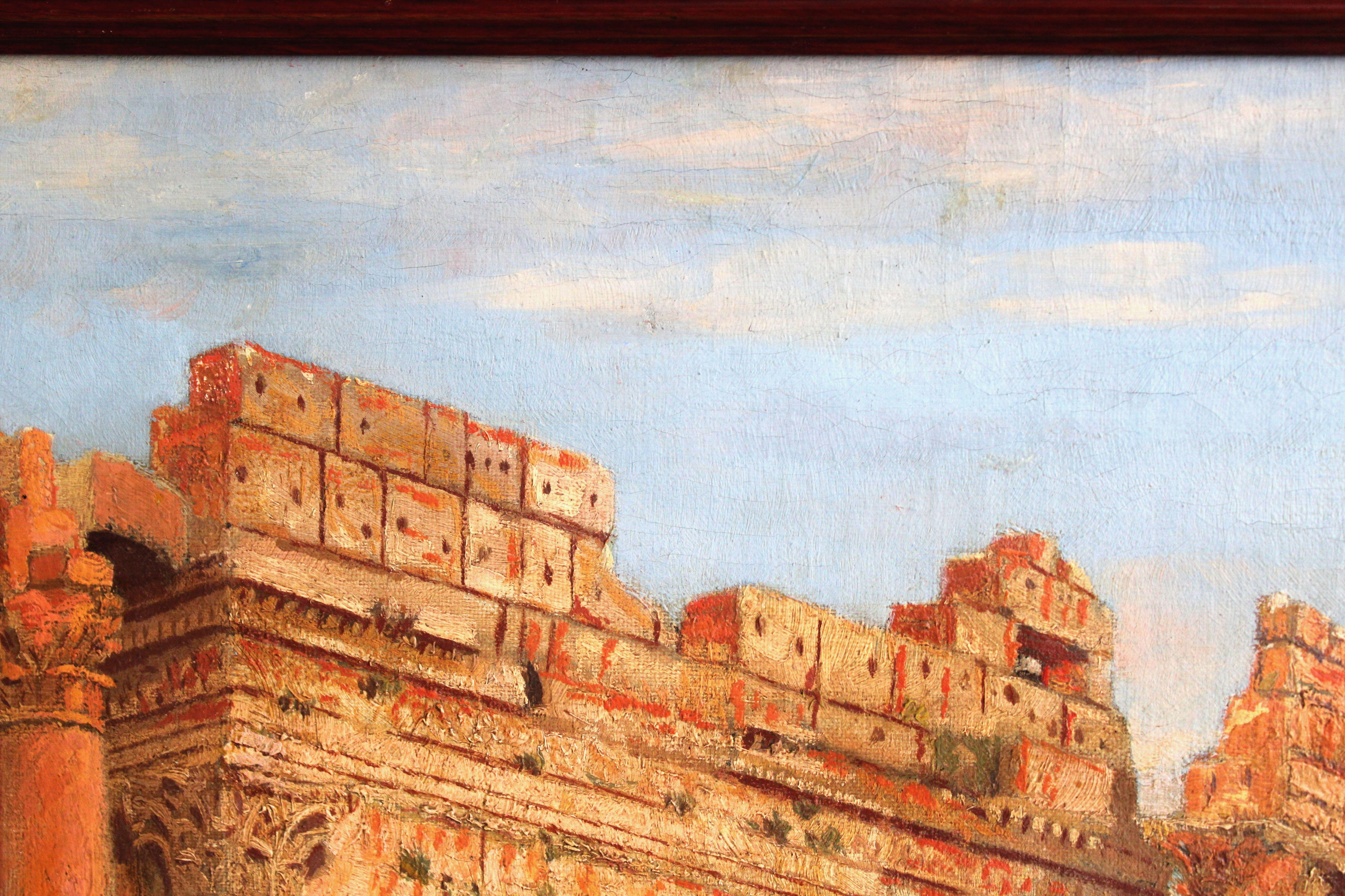 Baalbek, Templo de Baco. Óleo sobre lienzo, 51, 5 x 74 cm 9