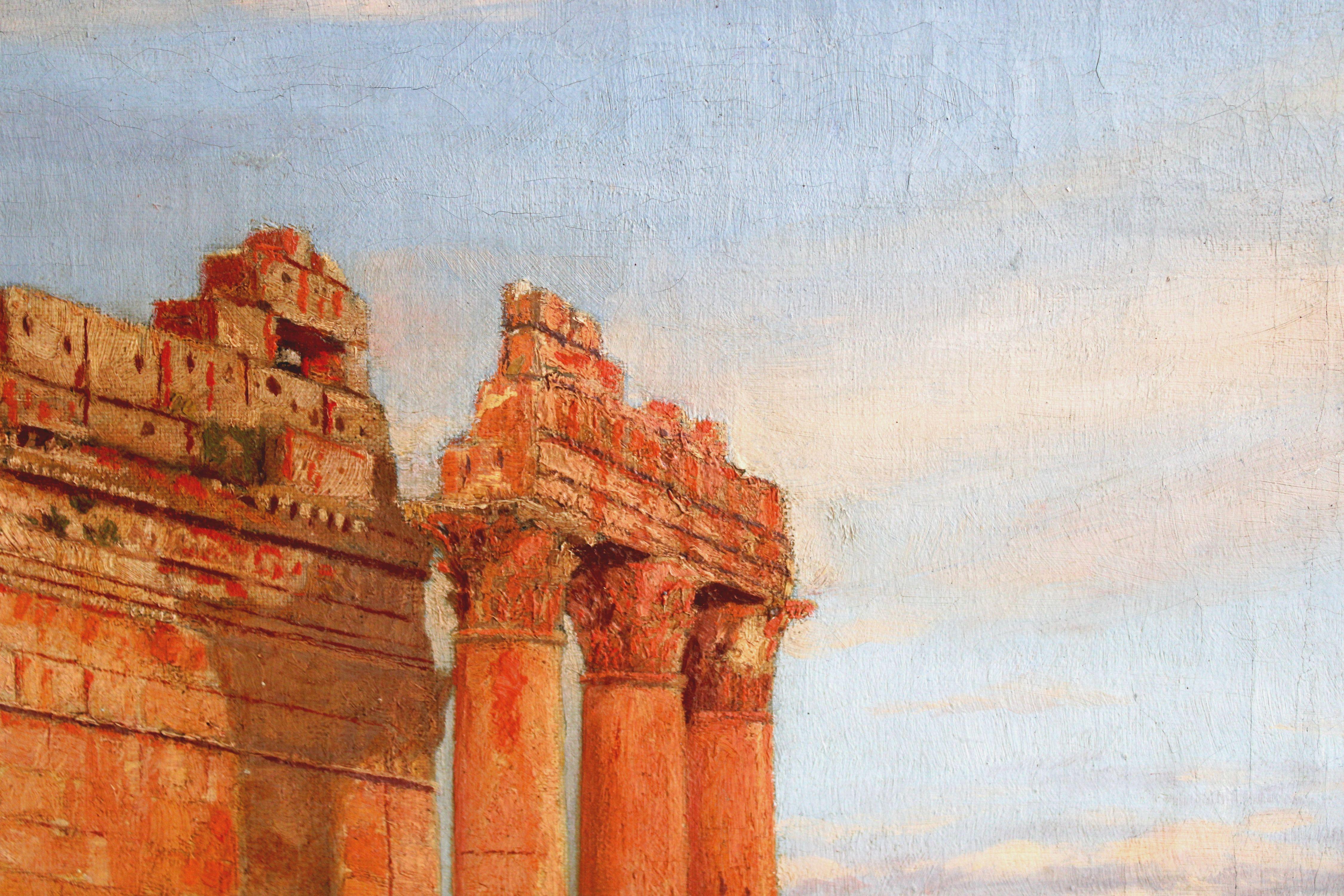 Baalbek, Templo de Baco. Óleo sobre lienzo, 51, 5 x 74 cm 10
