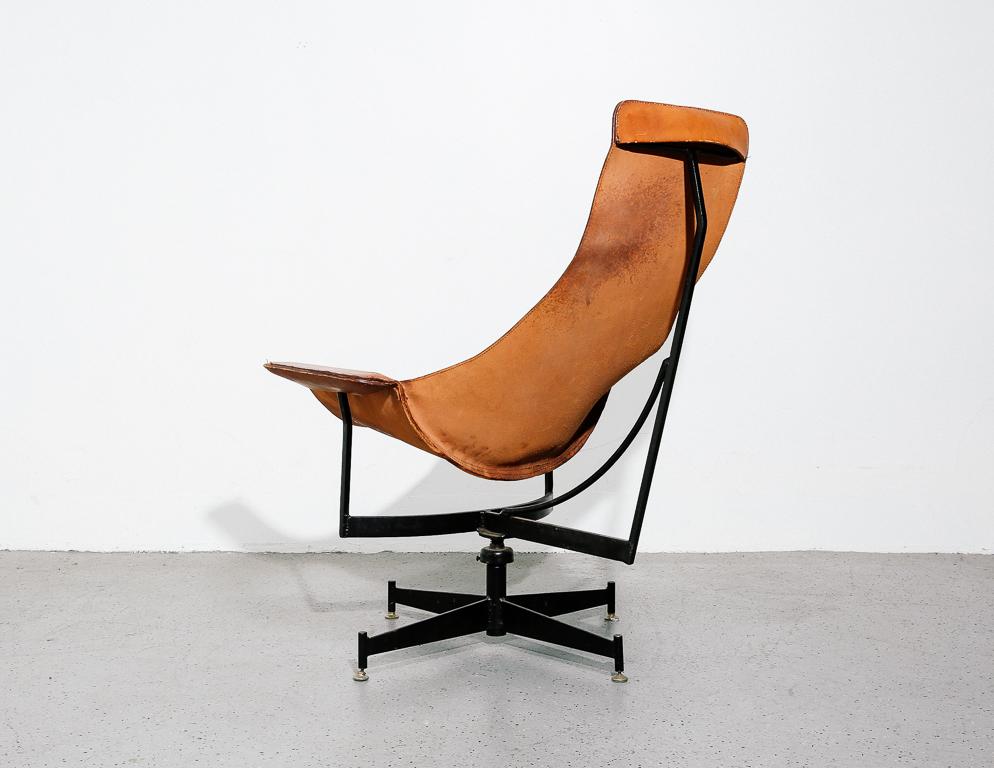 Mid-Century Modern 'K-Chair' by William Katavolos for Leathercraft