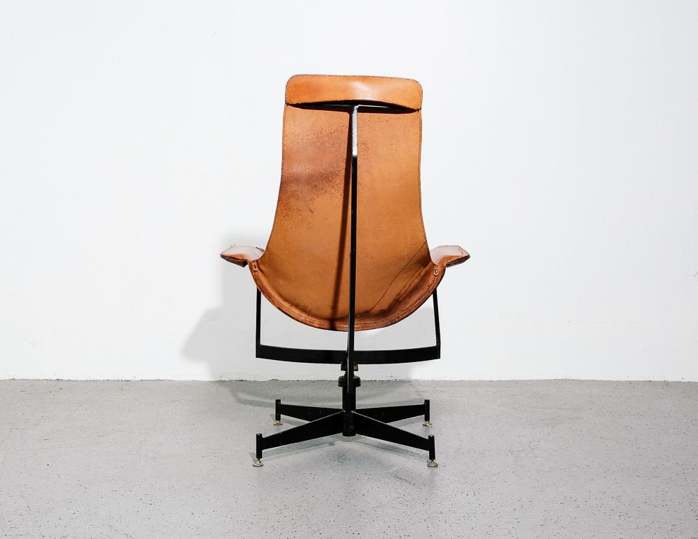 'K-Chair' by William Katavolos for Leathercraft In Good Condition In Brooklyn, NY