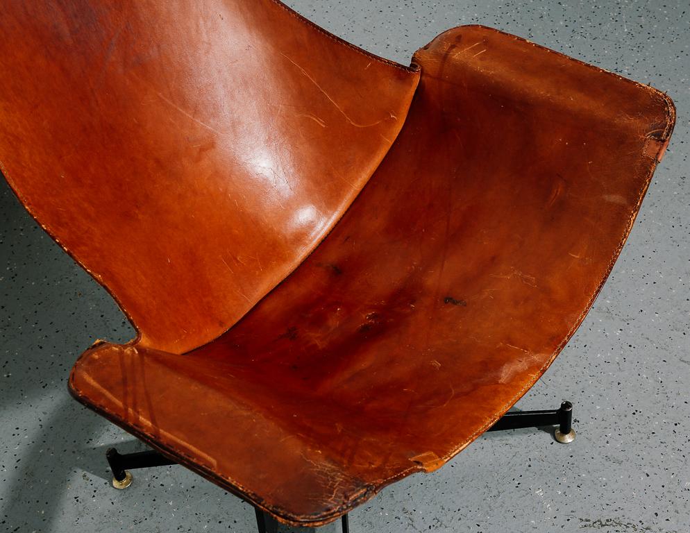 Mid-20th Century 'K-Chair' by William Katavolos for Leathercraft