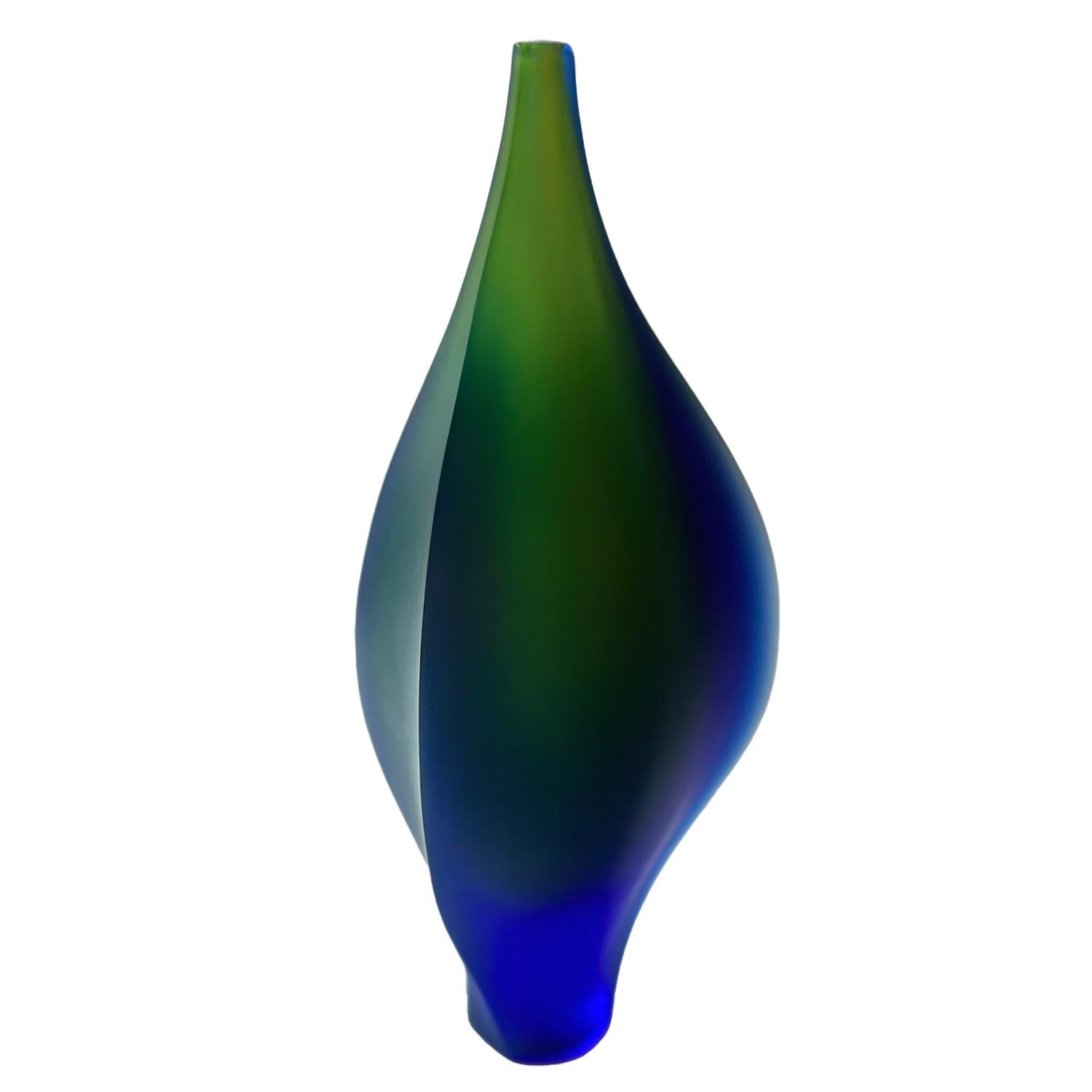 K. Elliot & B. Edols Collection of Three Blown Glass Vessels 2005 (Signed) 1