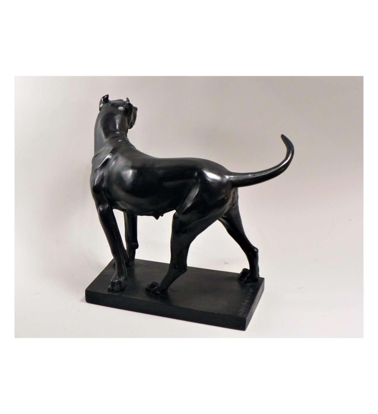 Great Dane - Gustav Reißmann (1887-1954) - Sculpture by K. Gustav Reissmann