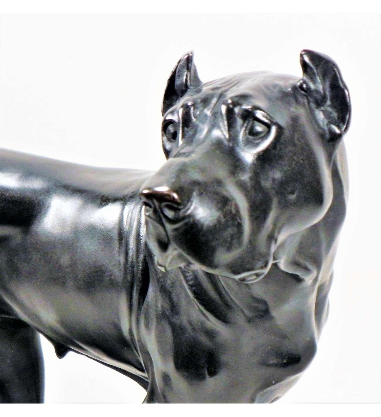 K. Gustav Reissmann+ Bronzeguss, Deutsche Dogge im Angebot 1