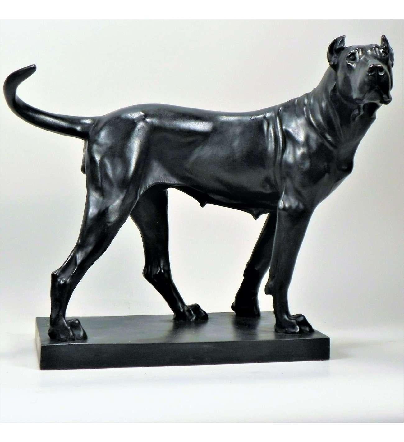 K. Gustav Reissmann+ Bronzeguss, Deutsche Dogge im Angebot 2