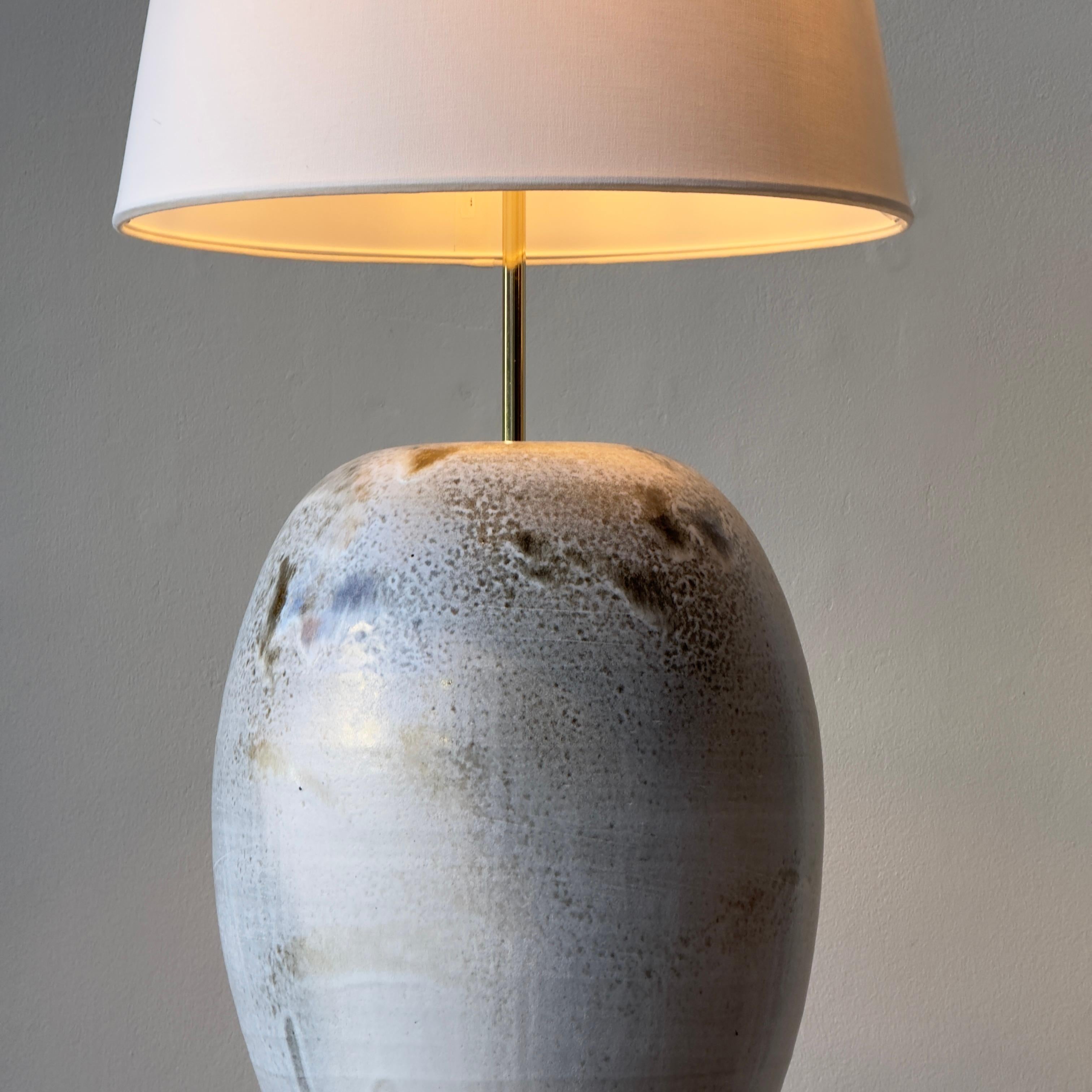 K H Würtz Stoneware Lamp 4