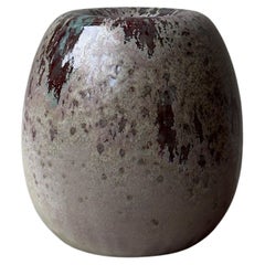 K H Würtz Stoneware Ovoid Vase 