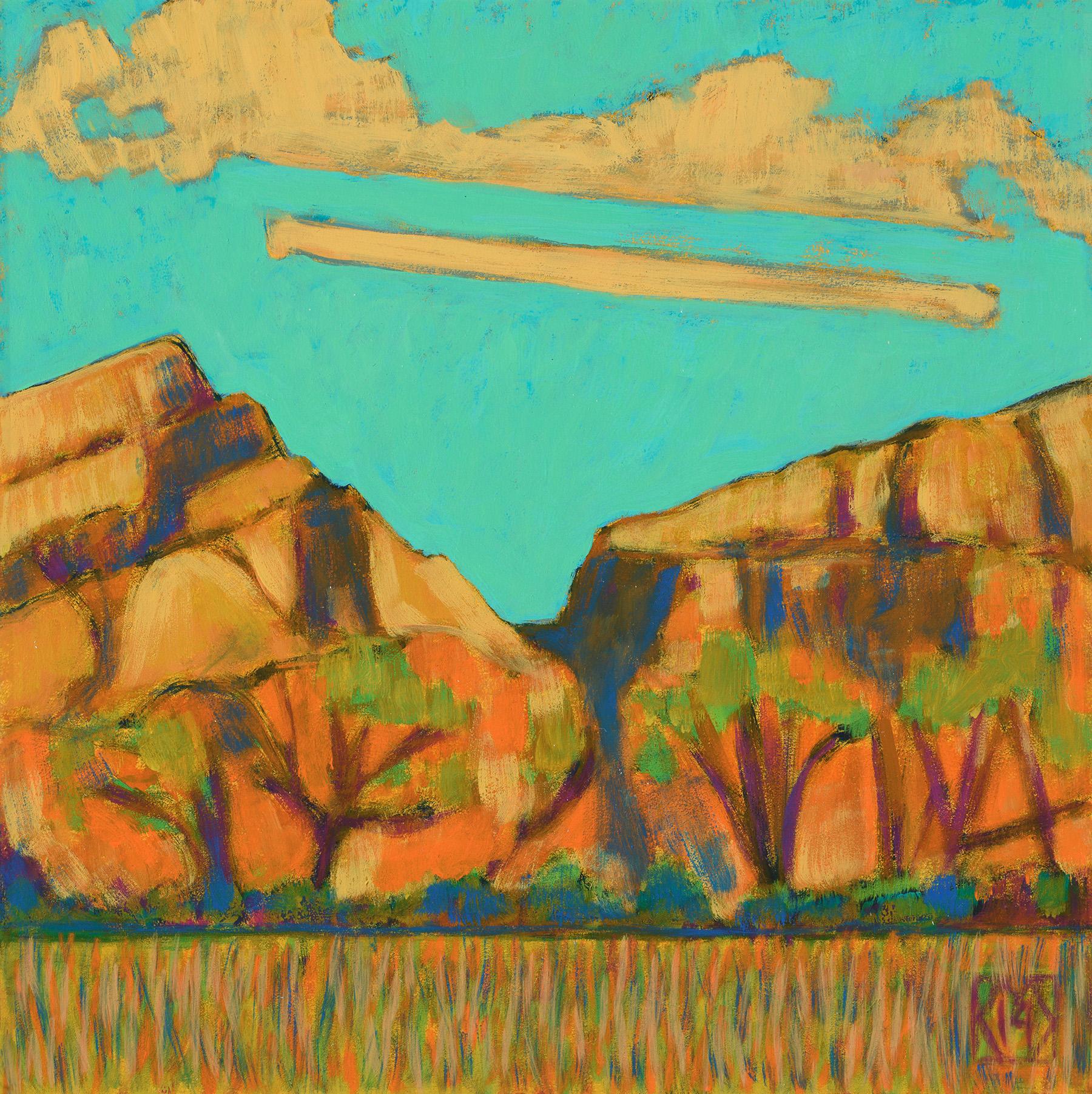 K.L. McKenna Landscape Painting - Ghost Ranch, NM