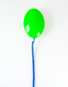 K & M Hagberg Green & Blue Model "LÖV" Wall / Table Lamp, for IKEA, 2003