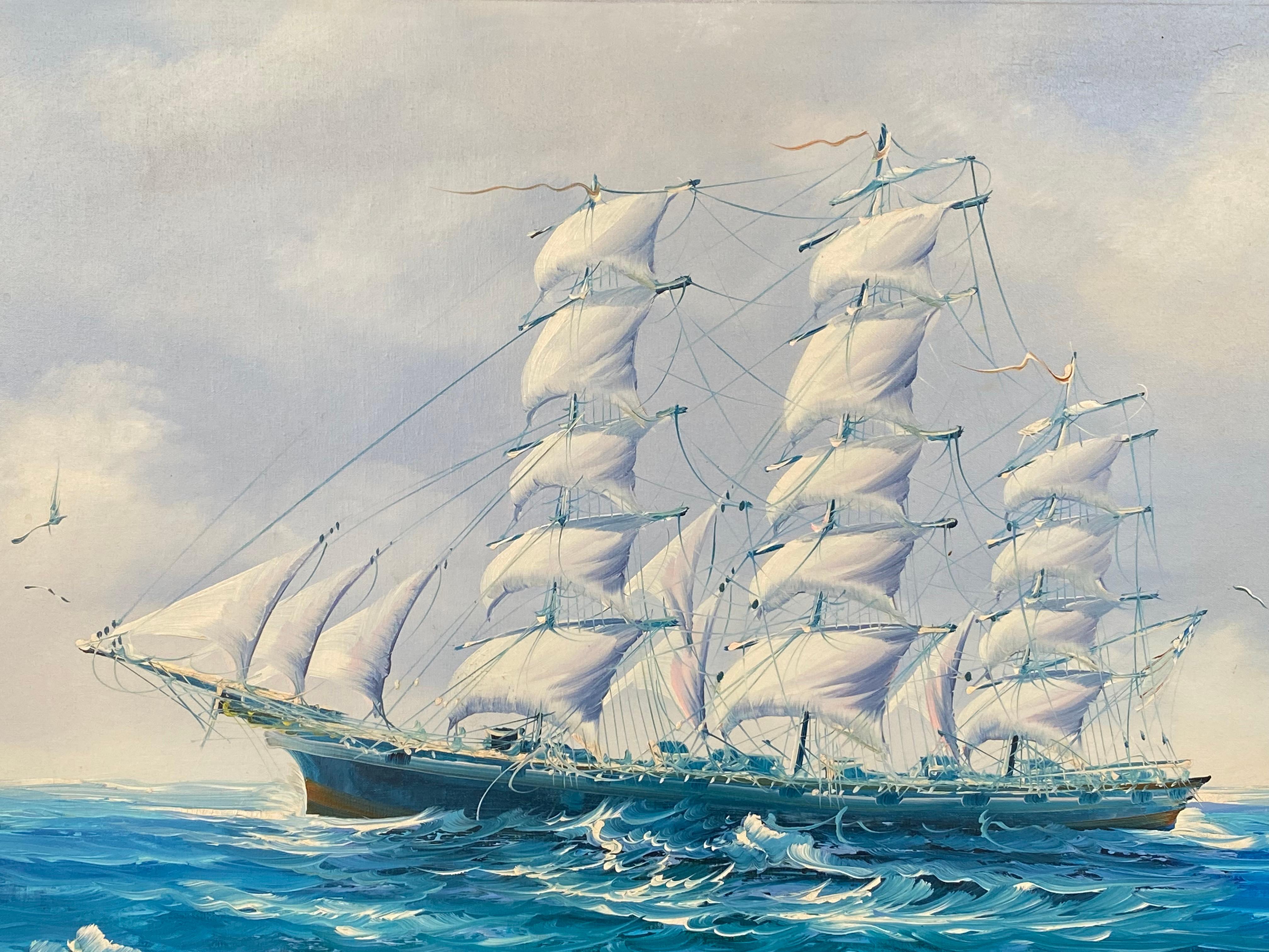 “Clipper under Full Sail” For Sale 2