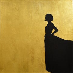 Harpers Bazaar ll, fashion gold painting