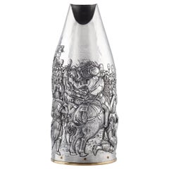 K-OVER Champagne, Battaglia di porta Camollia, argento 999/°°, Italia