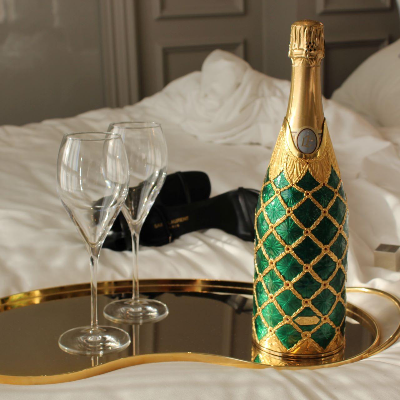 K-OVER Champagne, EMERALD, argent 999/°, Italie Neuf - En vente à Firenze, IT