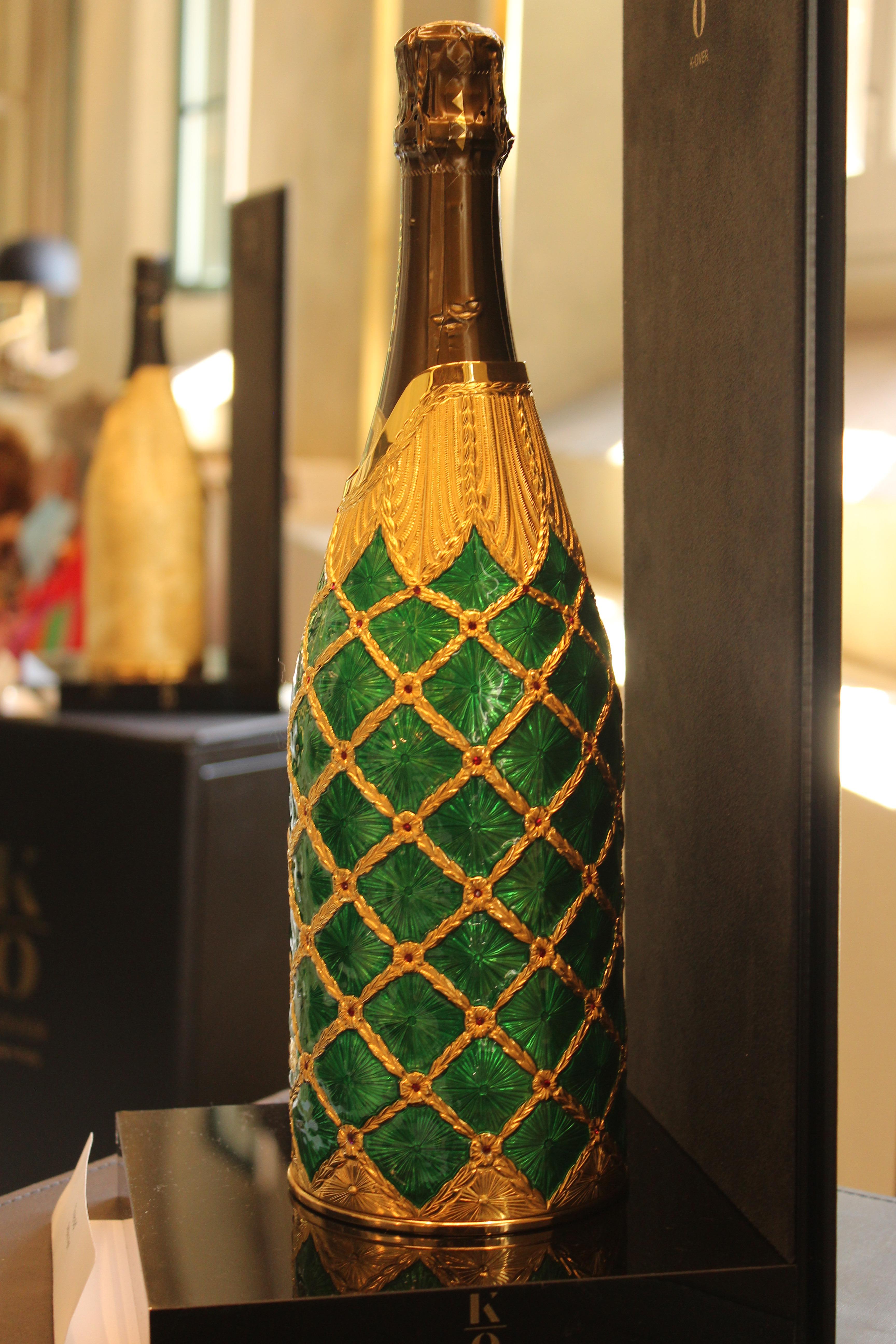 Argent K-OVER Champagne, EMERALD, argent 999/°, Italie en vente