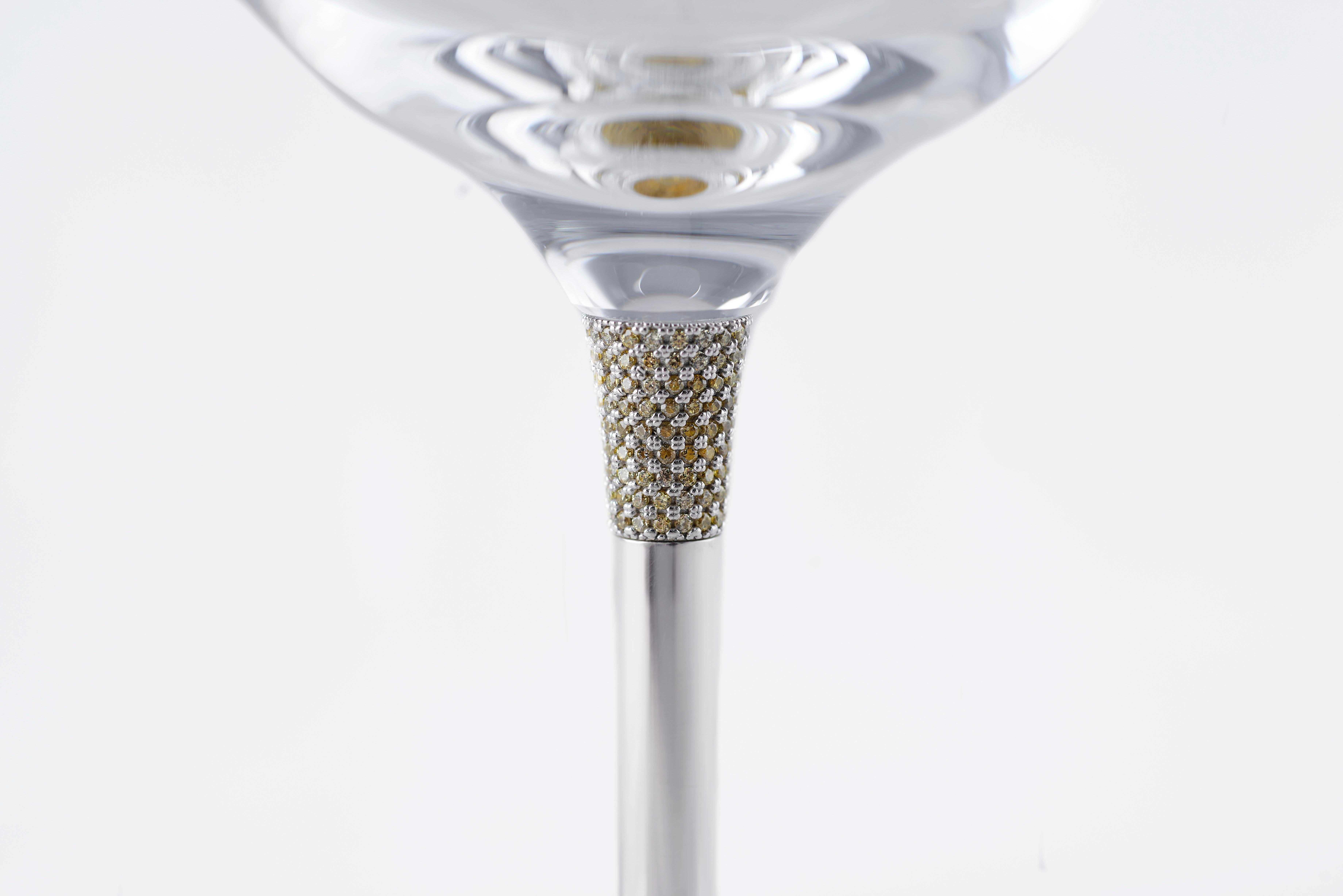 K-OVER Champagne, MOON PERSONALIZZABILE, argento 999/°°, Italia For Sale 12