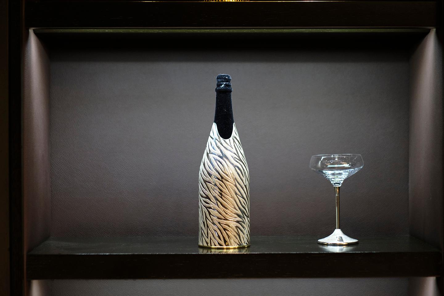 K-OVER Champagne, Onda, argento 999/°°, Italia For Sale 3