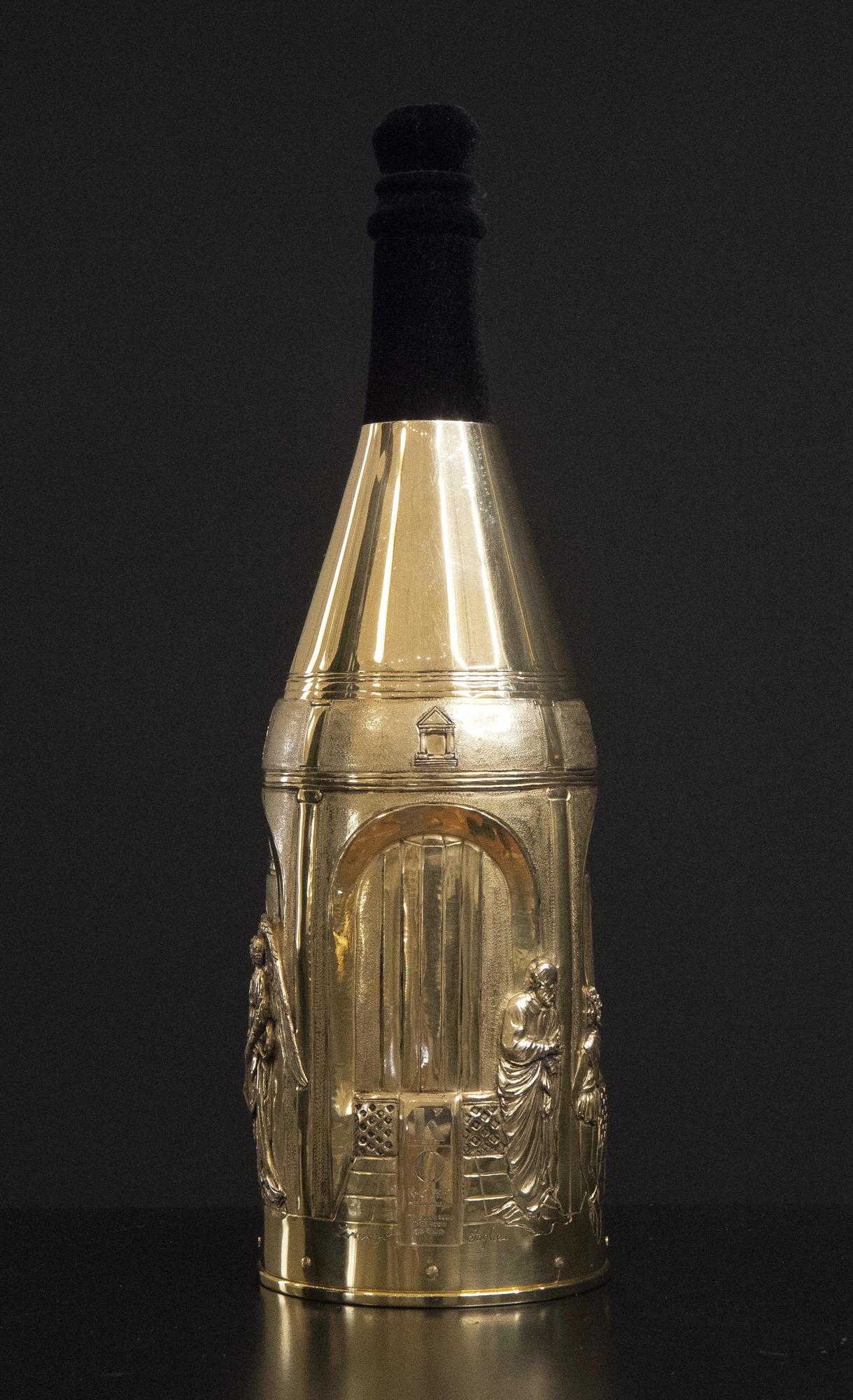 Renaissance K-OVER Champagne, PORTE DEL PARADISO, argent 999/°, Italie en vente