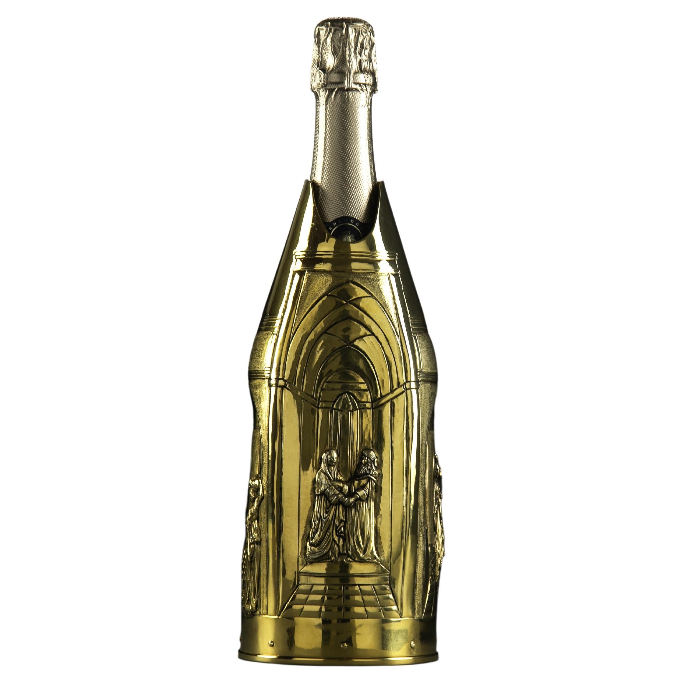 K-OVER Champagne, PORTE DEL PARADISO, argent 999/°, Italie en vente