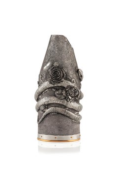 K-OVER Champagne, Serpent and Roses, Argento 999/°°, Italia