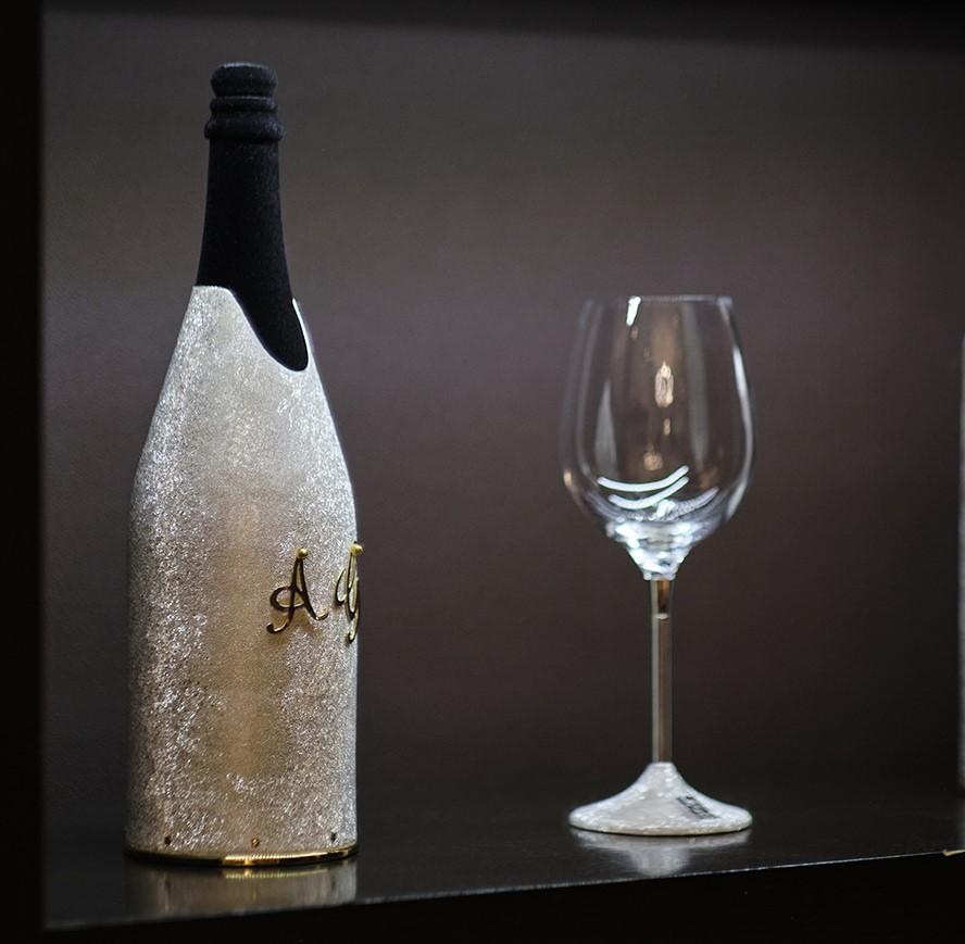 K-OVER Champagne, YOUR WEDDING, argent 999/°, Italie en vente 5