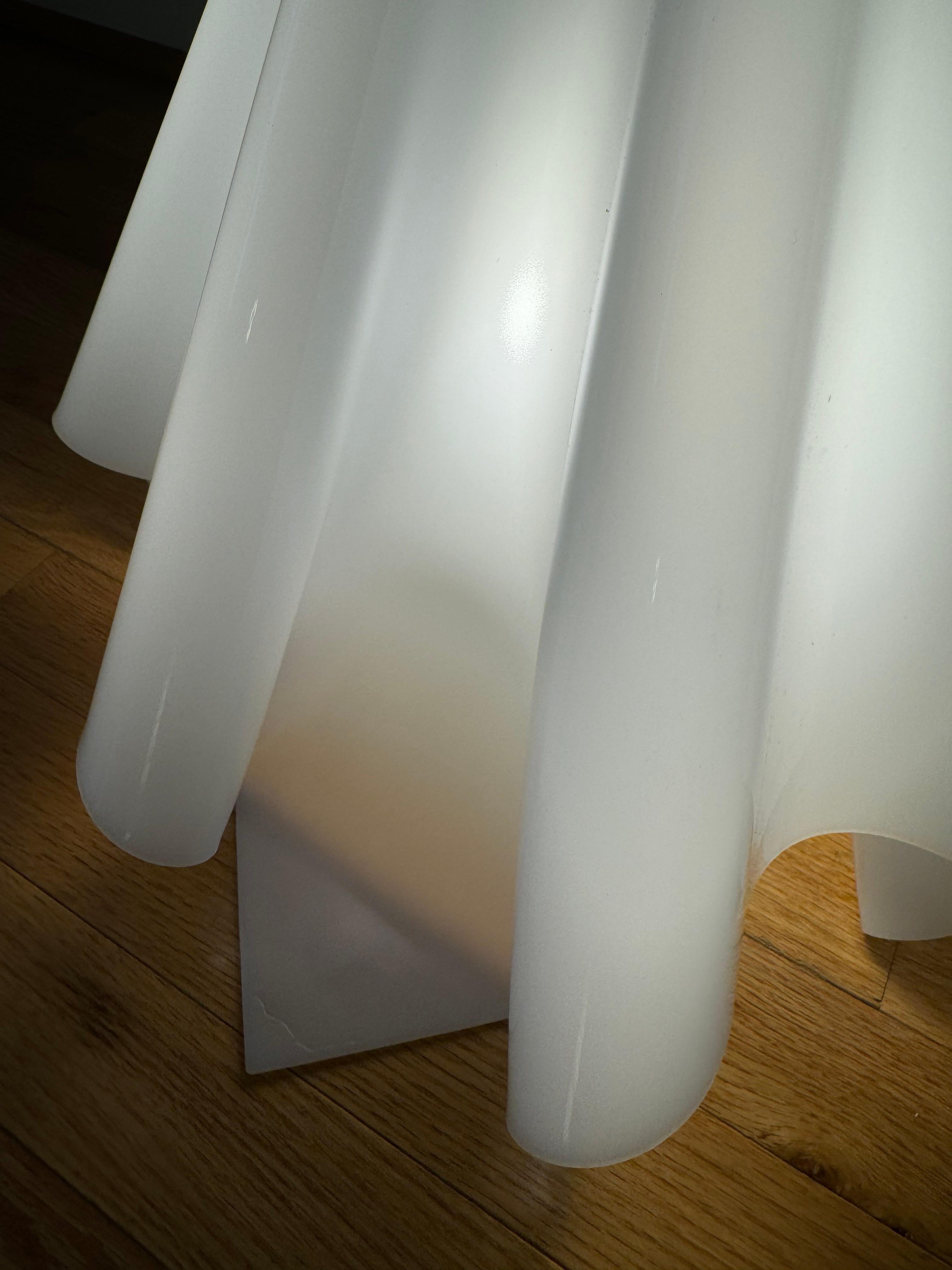 Rare early K-series (Oba- Q/Ghost) table lamp by Shiro Kuramata (Medium size) 2