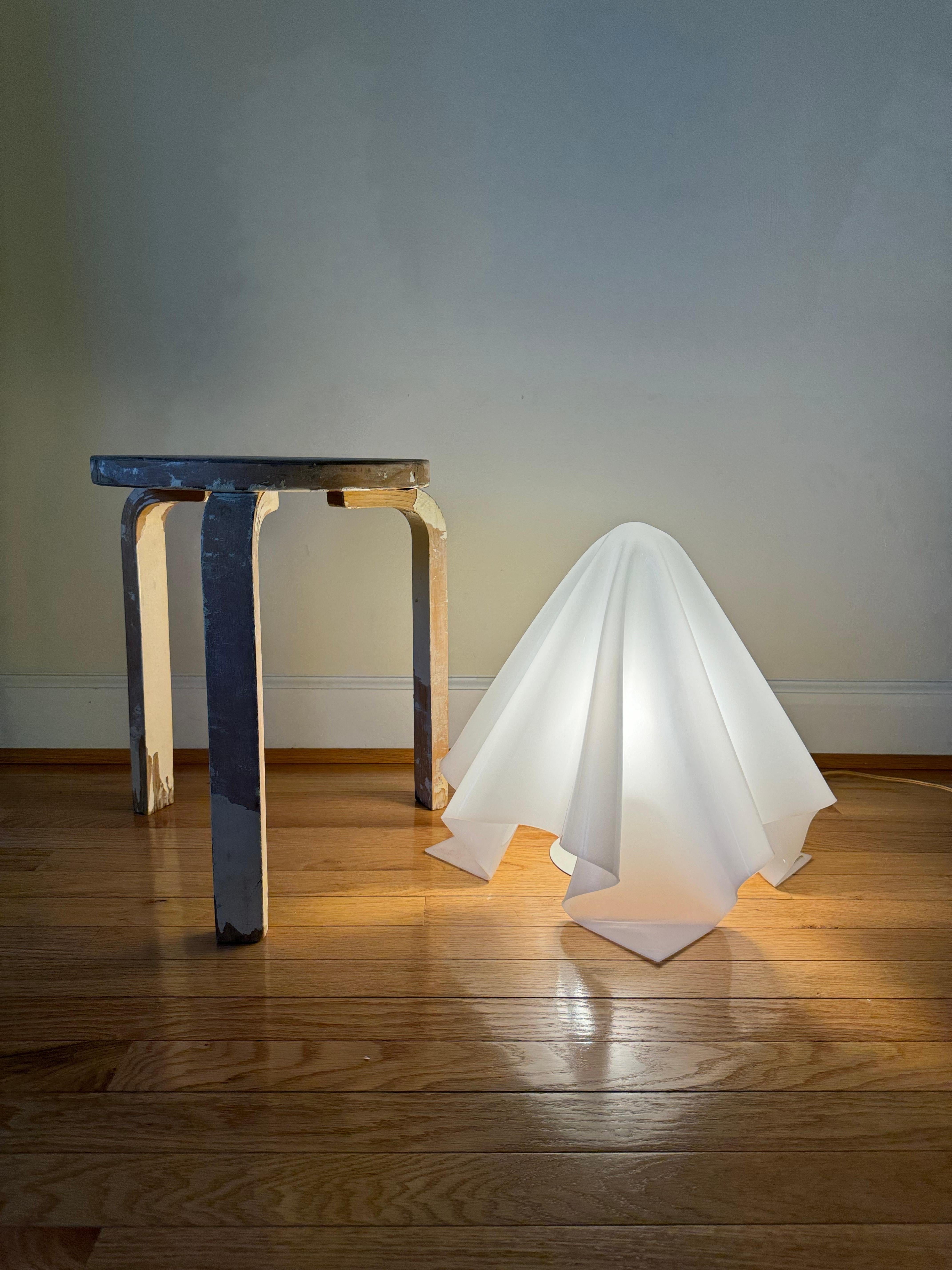 Rare early K-series (Oba- Q/Ghost) table lamp by Shiro Kuramata (Medium size) 4