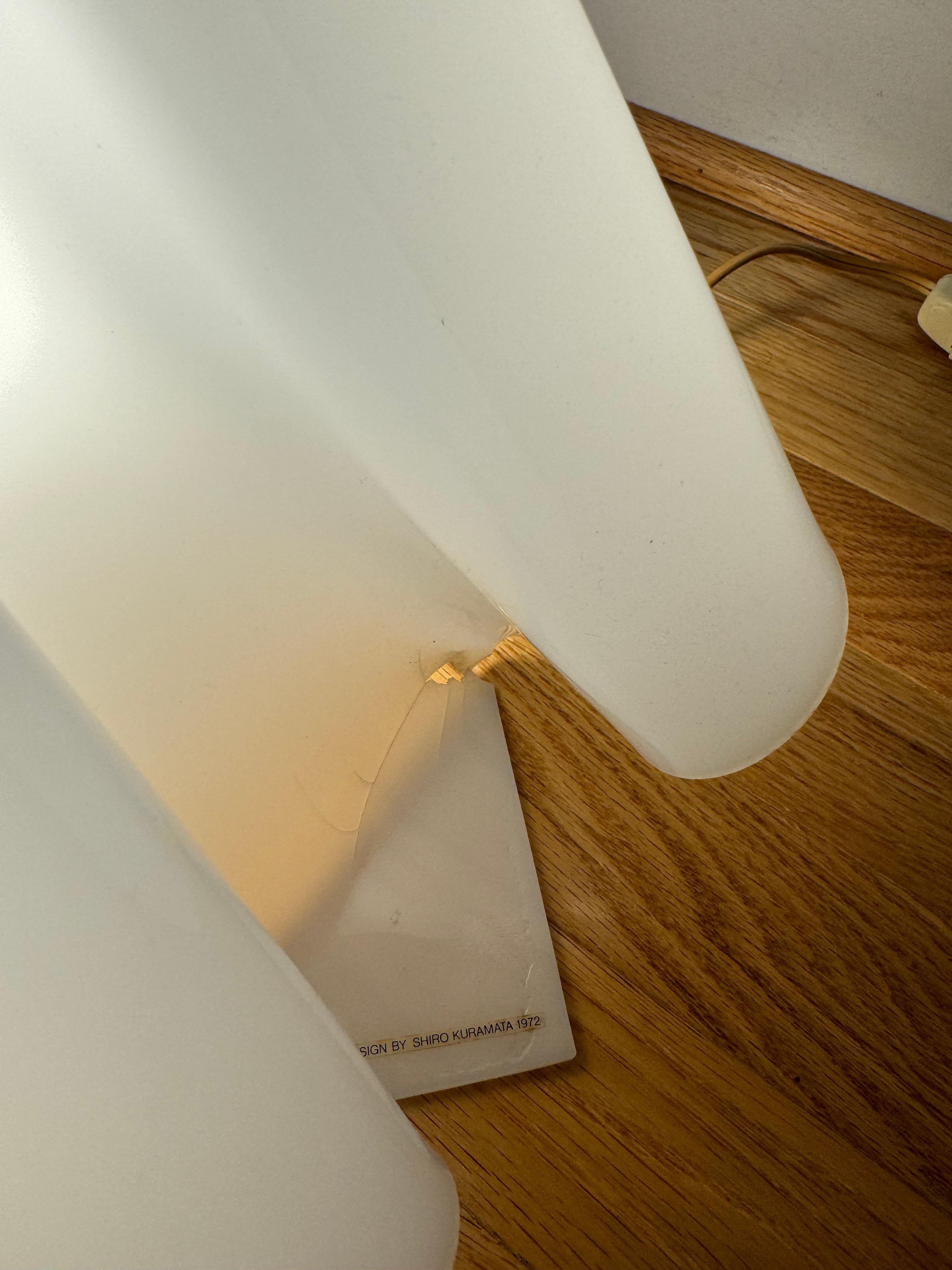 Rare early K-series (Oba- Q/Ghost) table lamp by Shiro Kuramata (Medium size) 6
