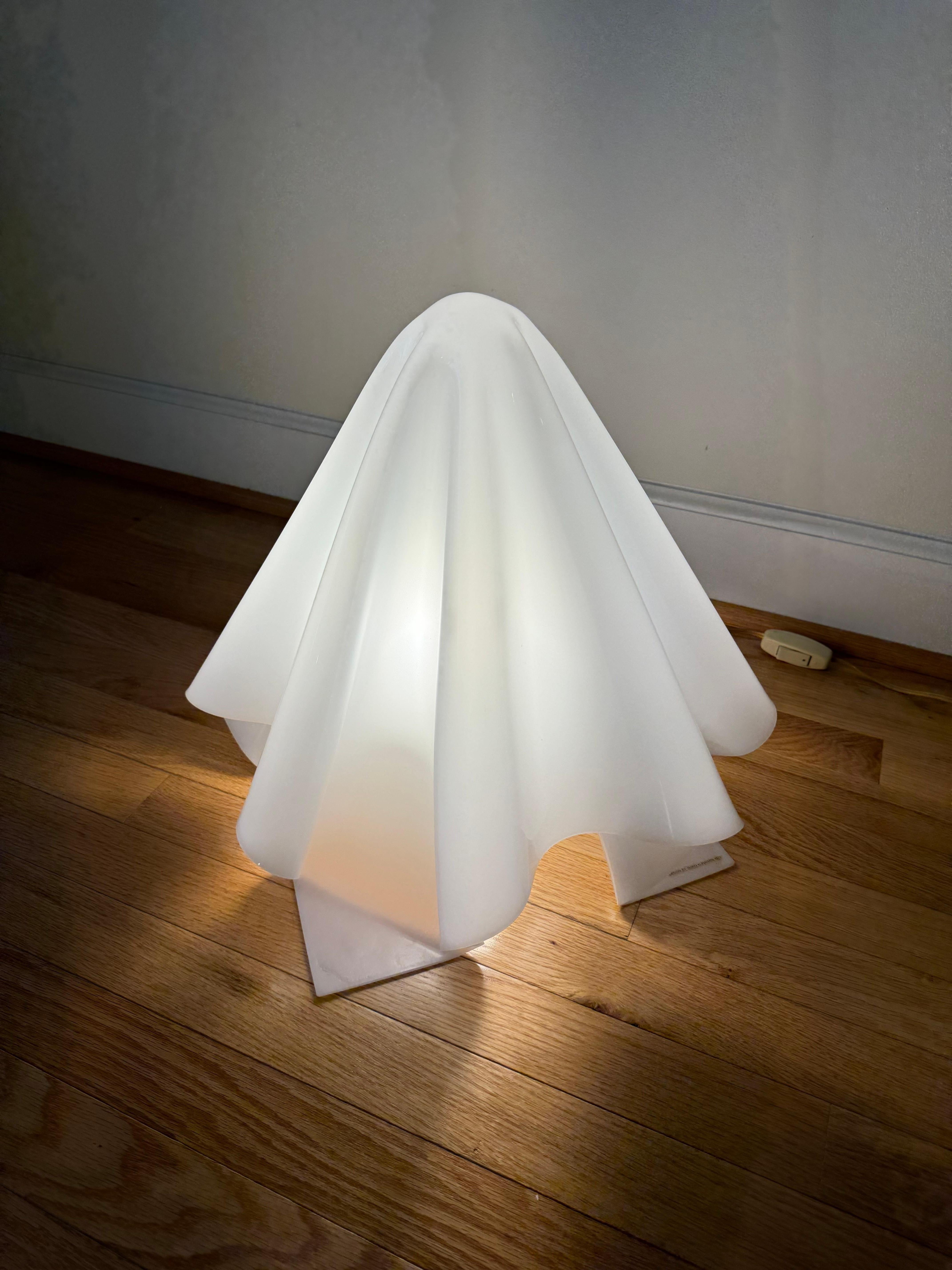 Late 20th Century Rare early K-series (Oba- Q/Ghost) table lamp by Shiro Kuramata (Medium size)