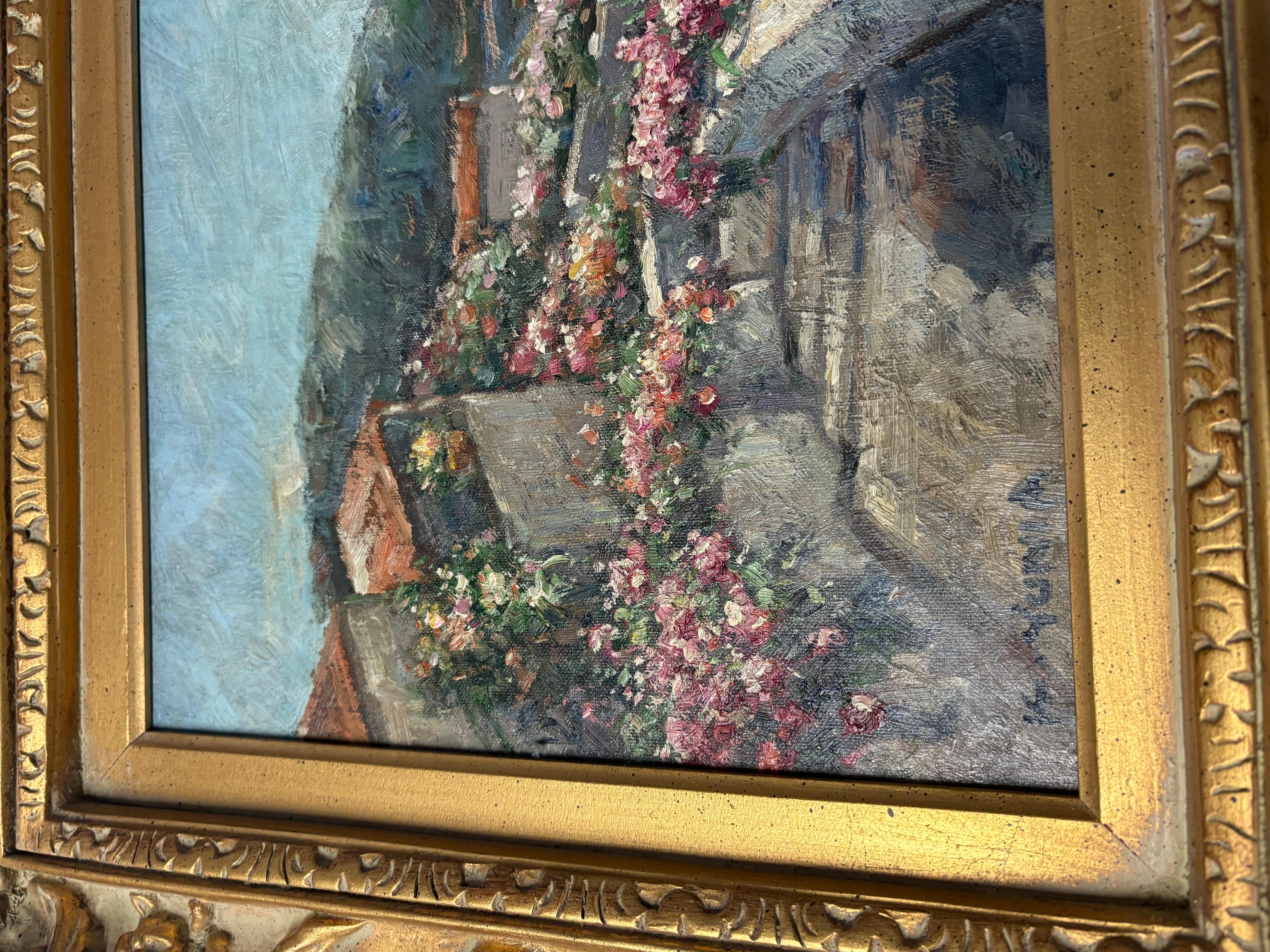 scène florale et aquatique en vente 1