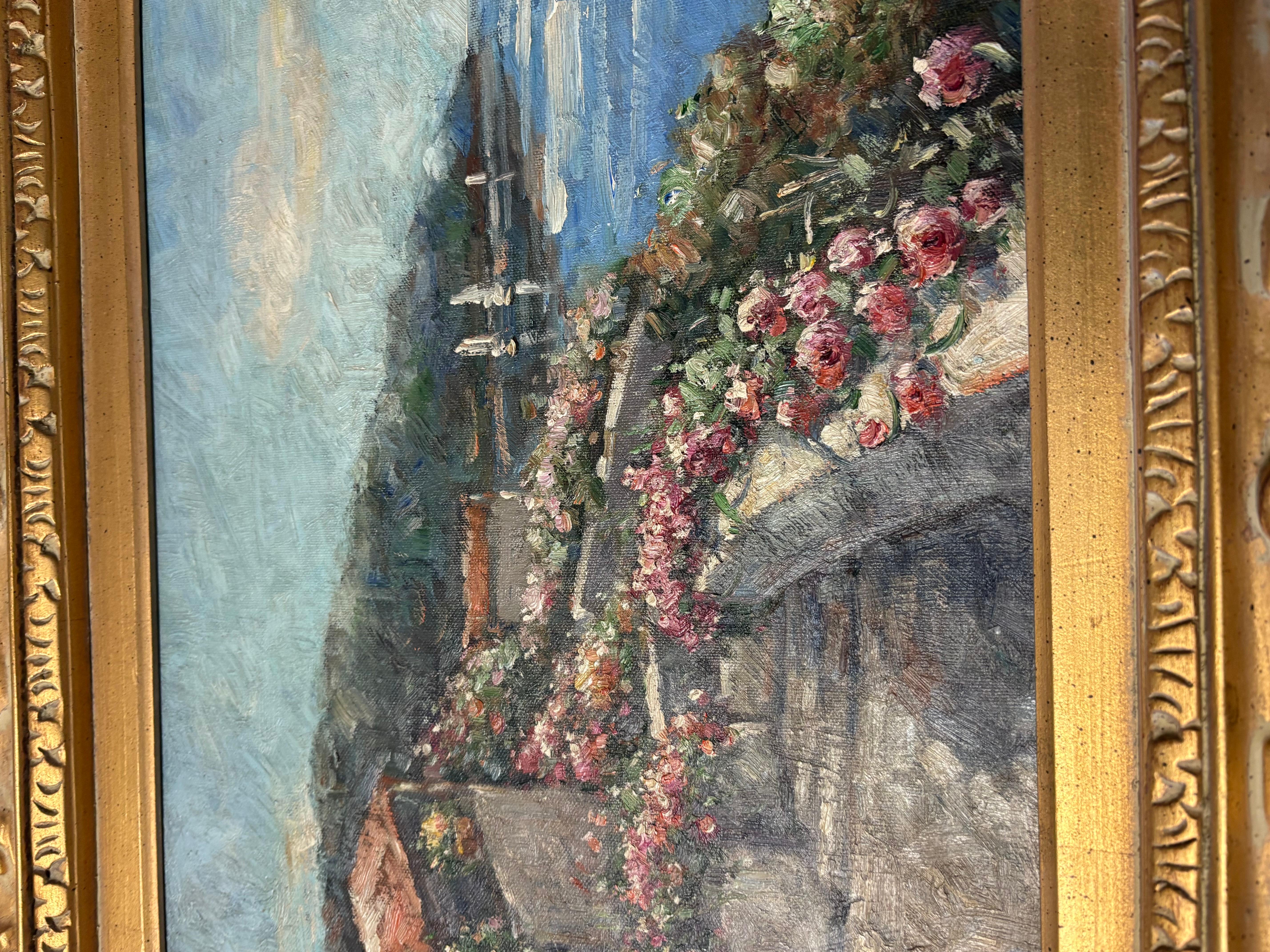 scène florale et aquatique en vente 2