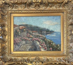 “Flower and water scene”