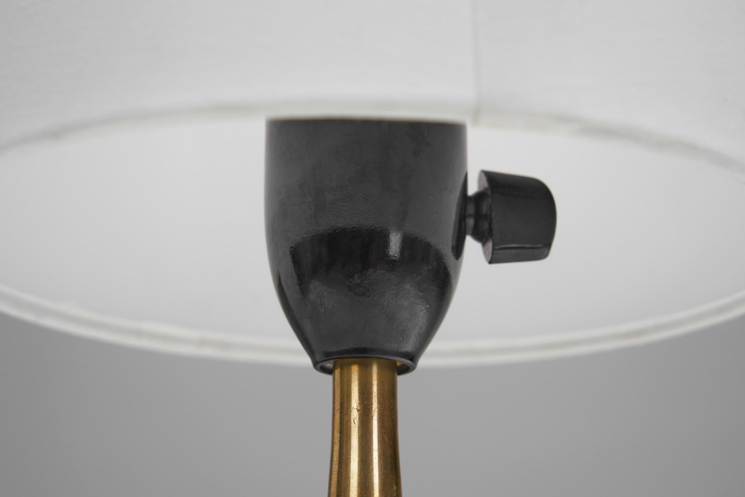 Lampe de table en laiton 