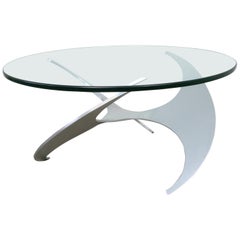 K9 Propeller Coffee Table by Knut Hesterberg for Ronald Schmitt, Germany, 1960s