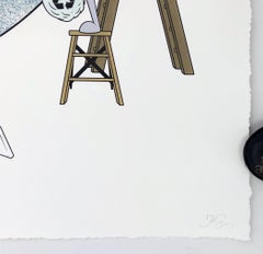 Our World Serigraph, Hand Signed, Street Art, 2023, Edition of 140