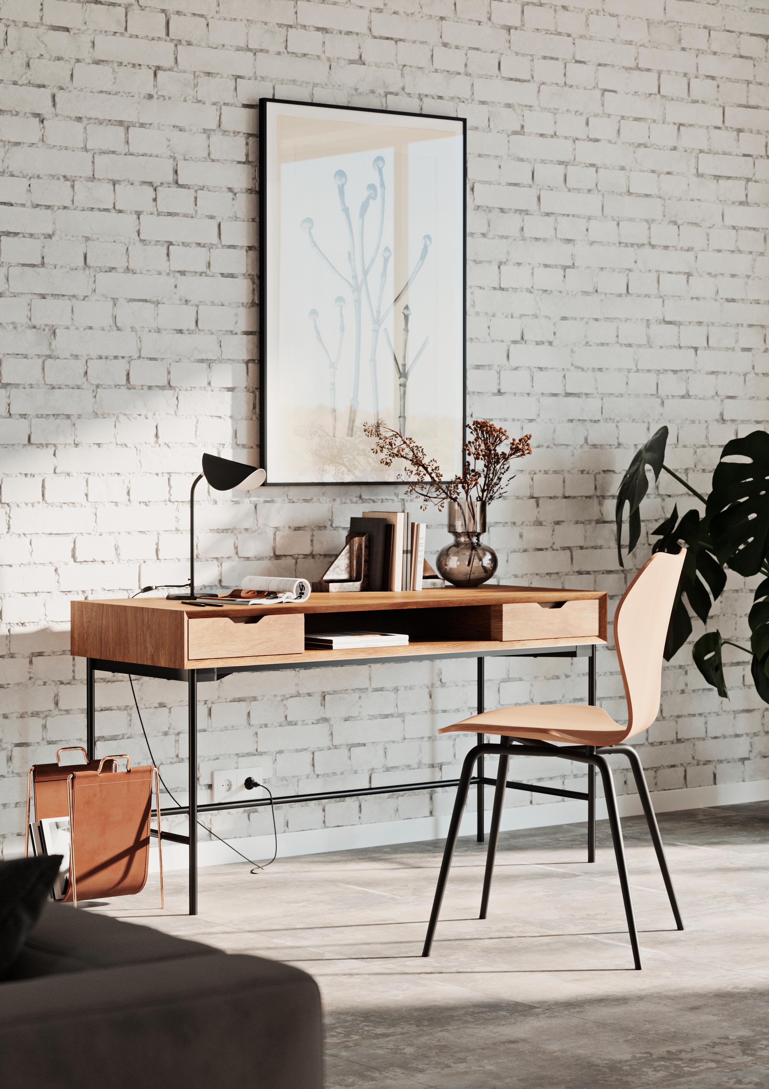 Post-Modern KA237 Natural Beech Wood Seat And Powder-Coated Steel Dining Chair by VZOR For Sale