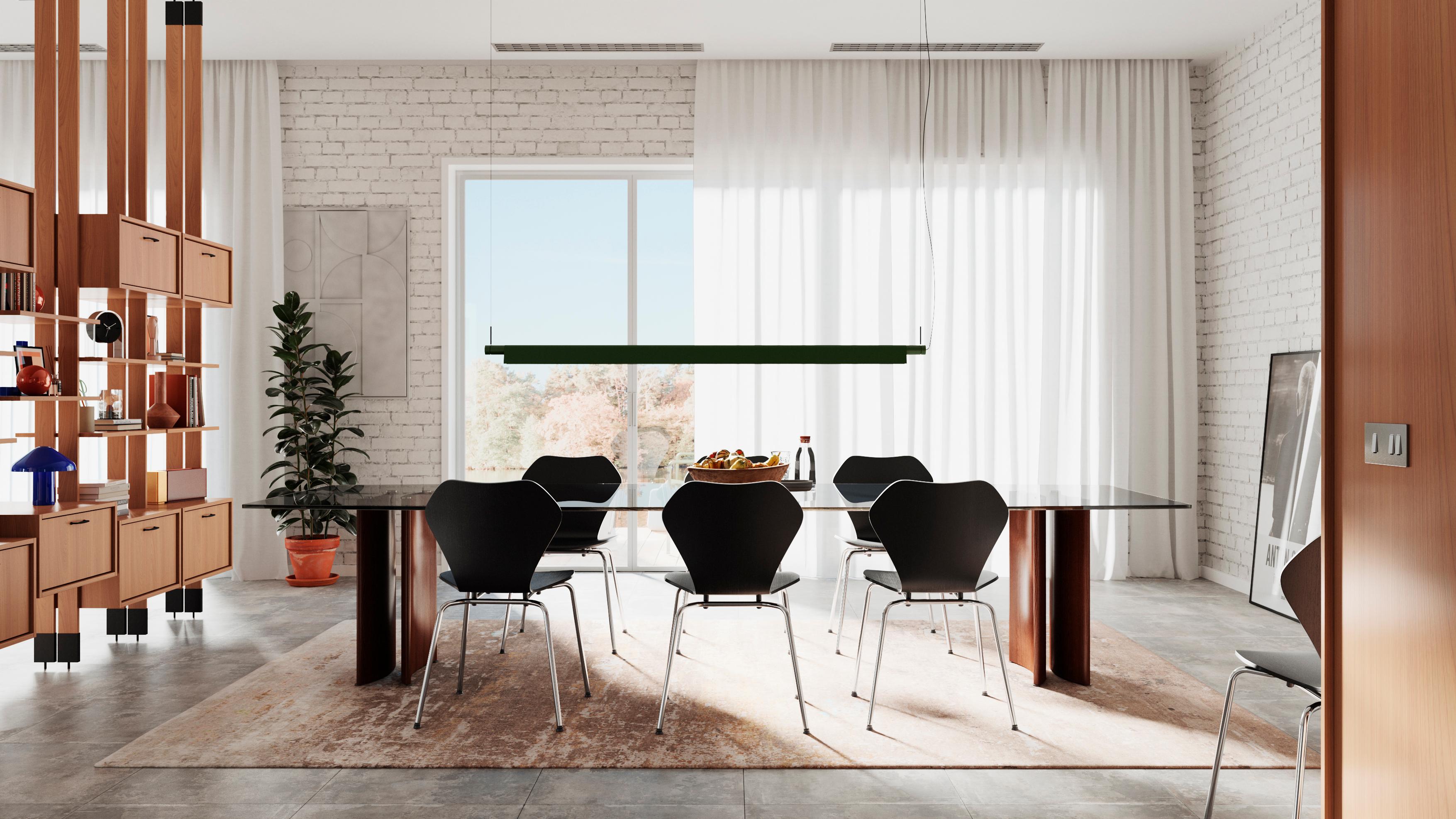 KA237 Natural Beech Wood Seat And Powder-Coated Steel Dining Chair by VZOR For Sale 2