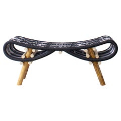 Kaanso, Tribal Rattan Bench