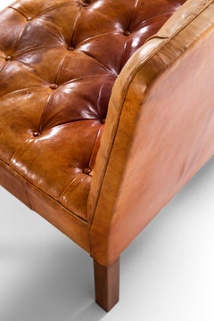 Kaare Klint Addition Sofas and Footstool Model 4698 by Rud Rasmussen in Denmark