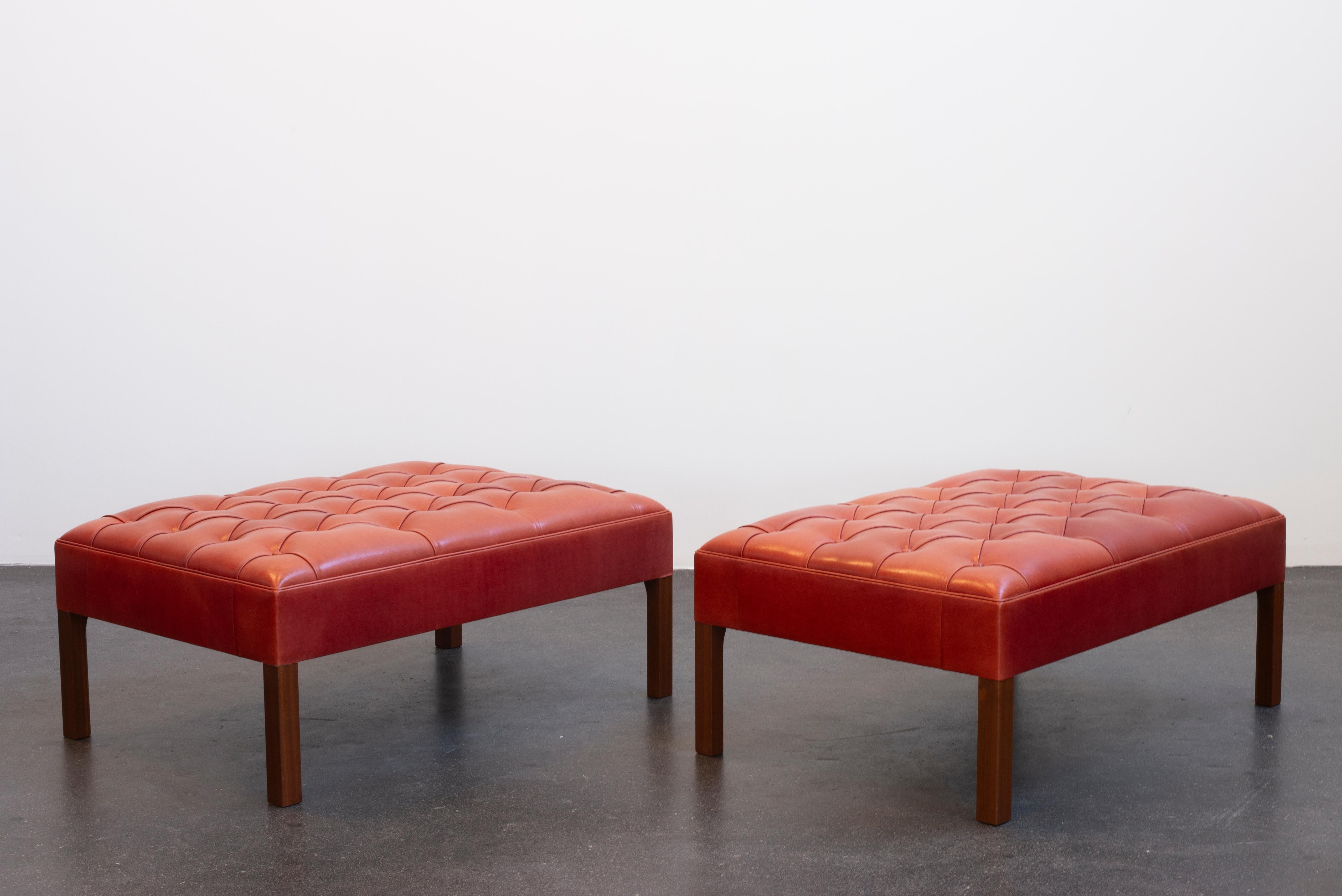 Mahogany Kaare Klint Addition Sofa for Rud Rasmussen For Sale