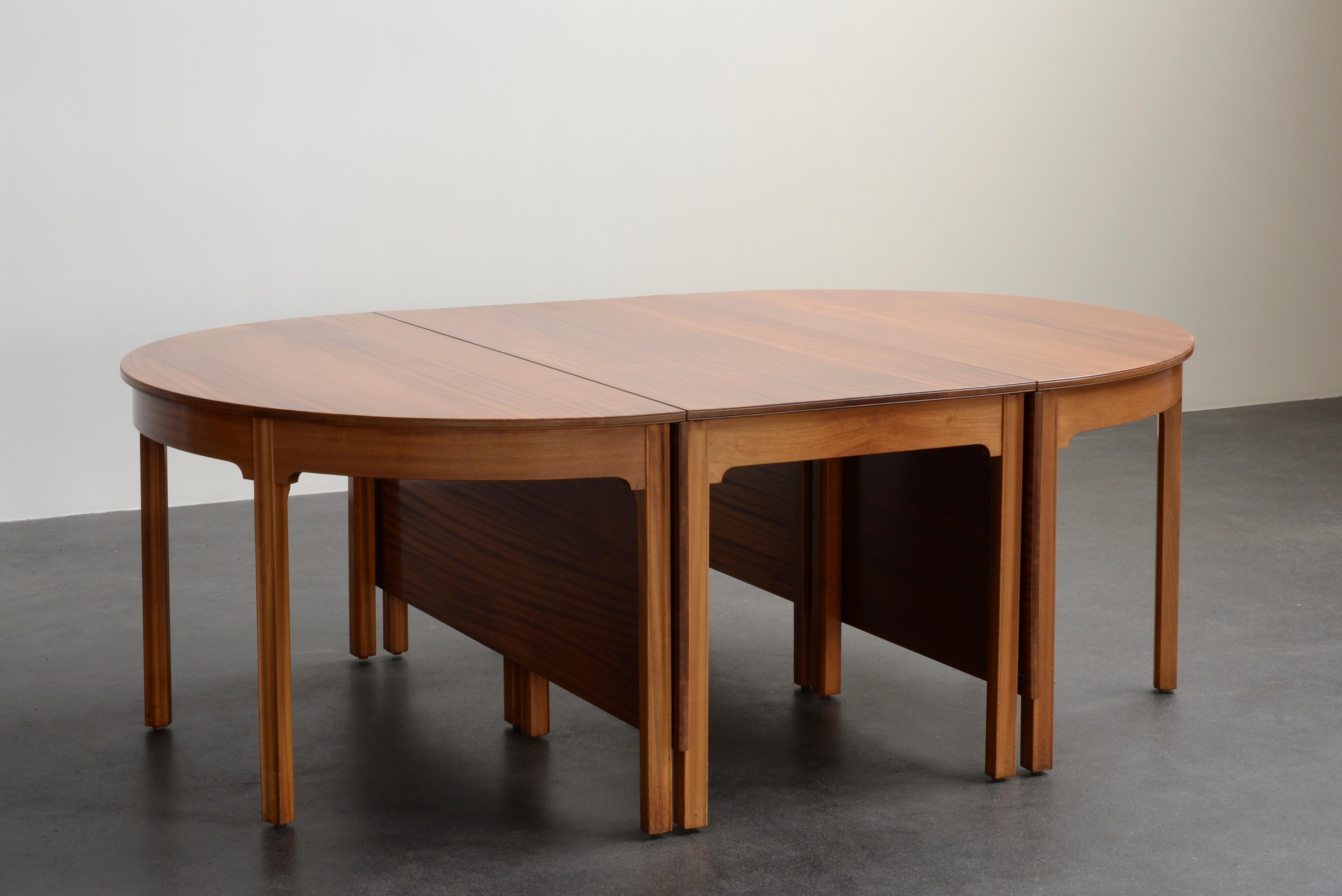 Scandinavian Modern Kaare Klint Additional Table for Rud. Rasmussen For Sale