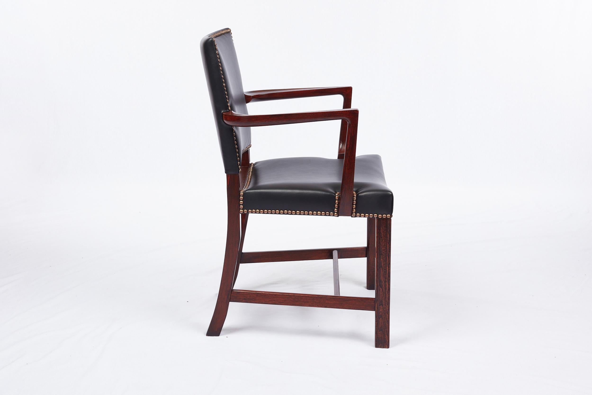 Kaare Klint Armchair In Excellent Condition For Sale In Los Angeles, CA