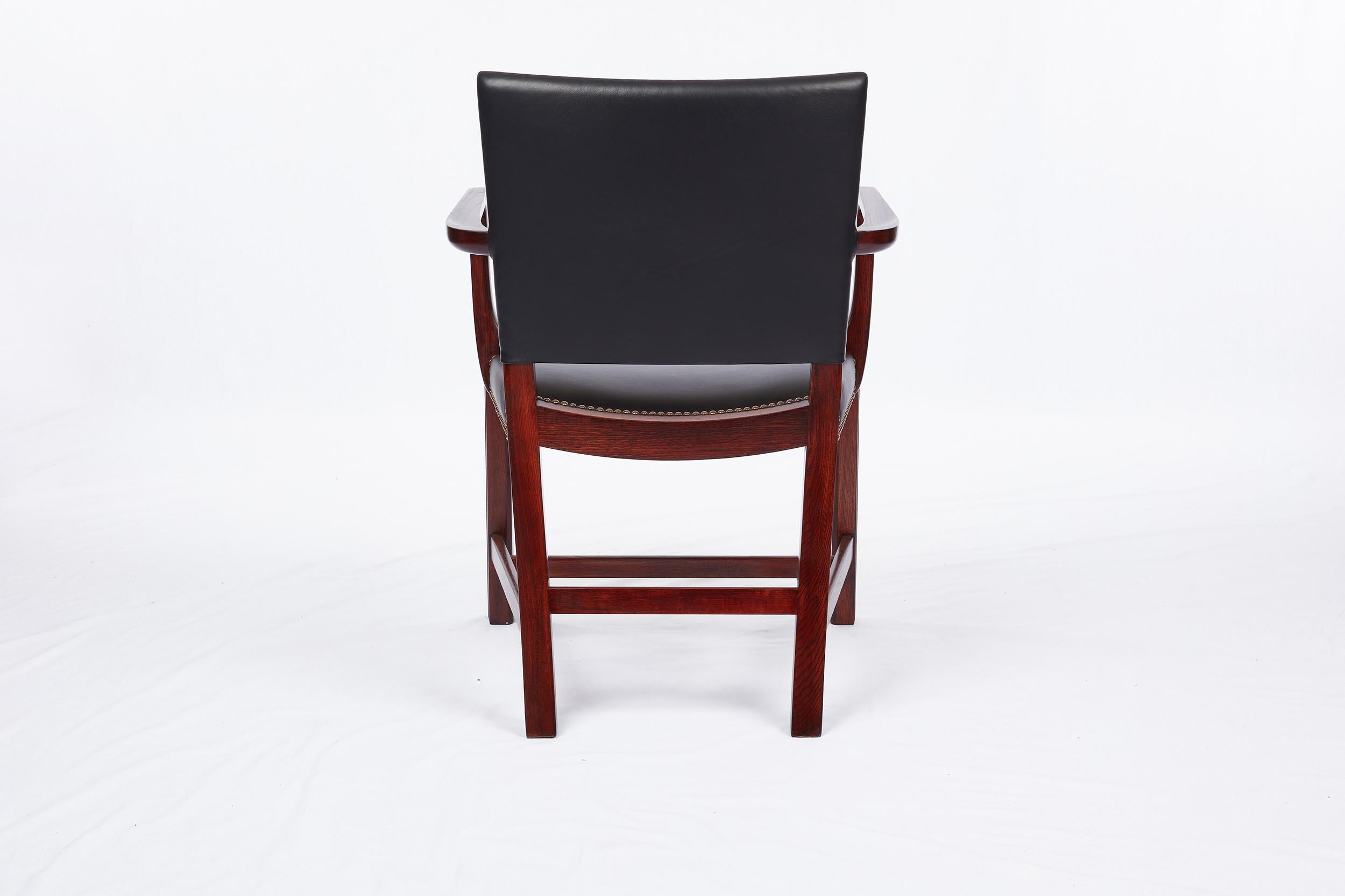 Leather Kaare Klint Armchair For Sale