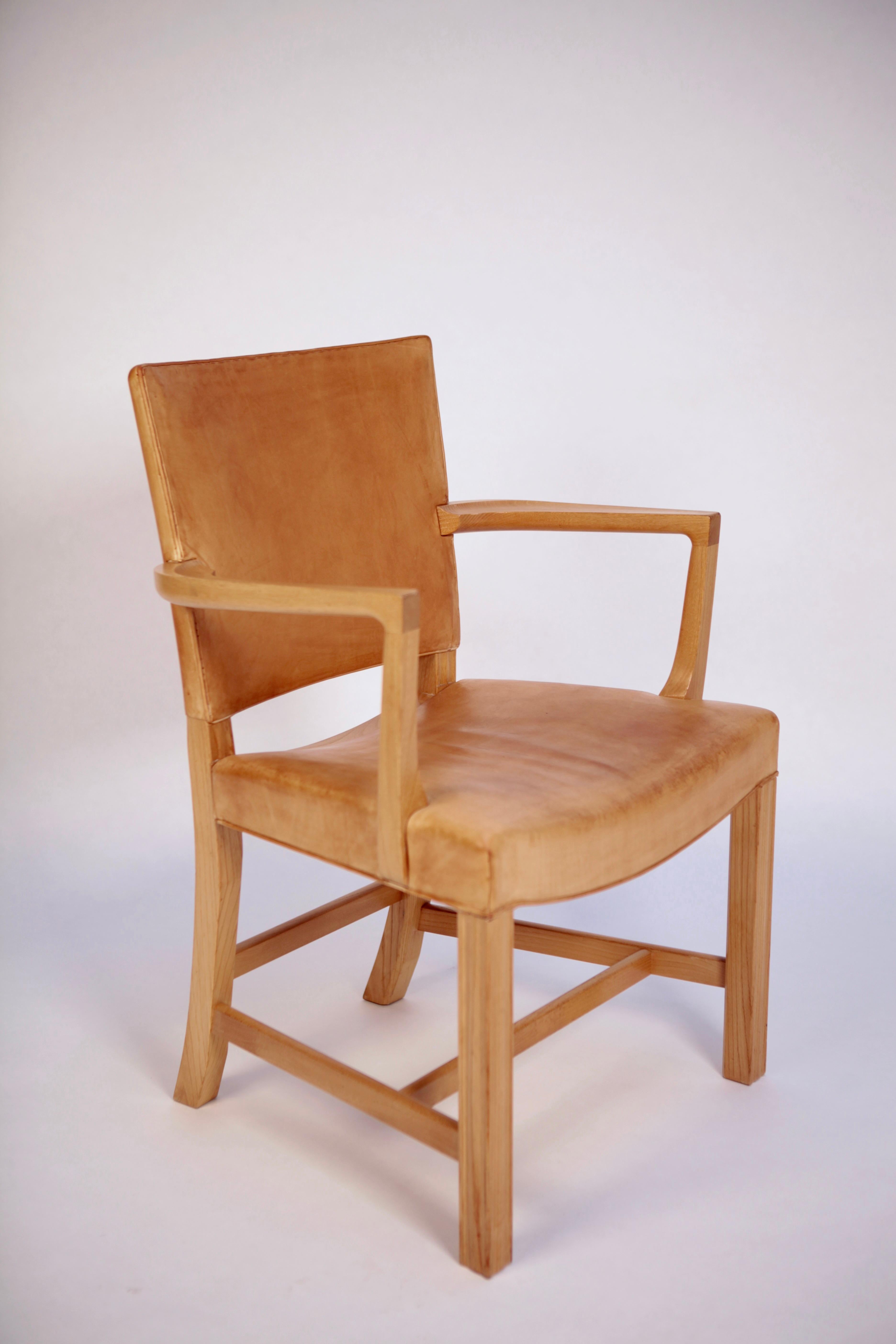 Danish Kaare Klint, 'Barcelona' Dining Chair, Model 3758